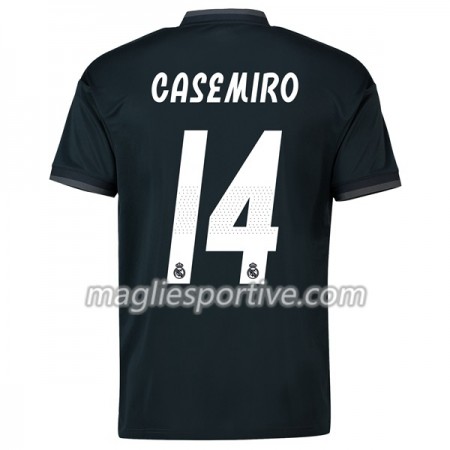 Completo Calcio Real Madrid Casemiro 14 Divisa Trasferta 2018/2019